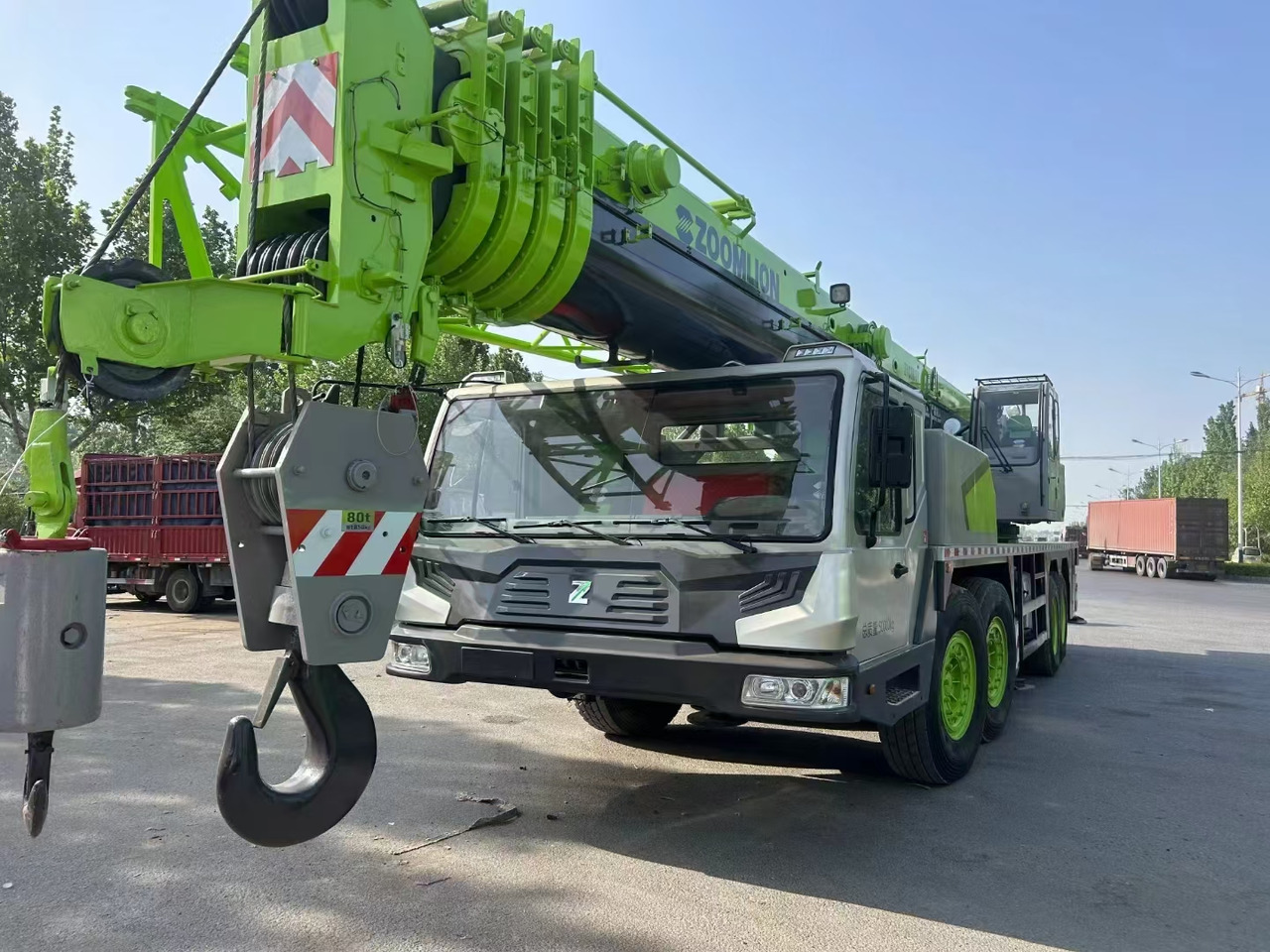 ZOOMLION ZTC800V - עגורן נייד: תמונה 1 ZOOMLION ZTC800V - עגורן נייד: תמונה 1