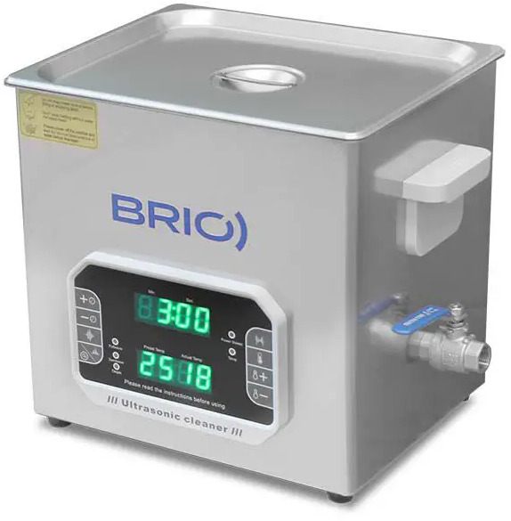 BRIO Ultrasonics BR-10 Lab Plus Ultrasonic parts washer - אמבט אולטרסוני: תמונה 1 BRIO Ultrasonics BR-10 Lab Plus Ultrasonic parts washer - אמבט אולטרסוני: תמונה 1