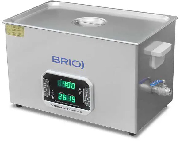 BRIO Ultrasonics BR-20 Lab Plus Manual parts washer - אמבט אולטרסוני: תמונה 1 BRIO Ultrasonics BR-20 Lab Plus Manual parts washer - אמבט אולטרסוני: תמונה 1