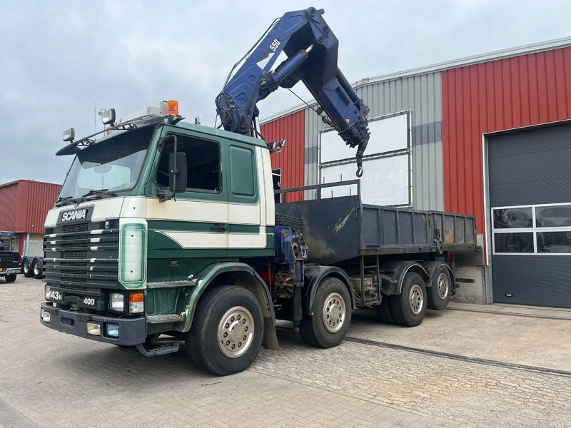 Scania R143-400 V8 143 v8 - משאית מנוף: תמונה 1 Scania R143-400 V8 143 v8 - משאית מנוף: תמונה 1