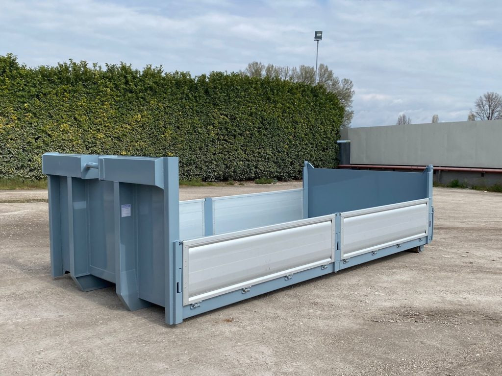 CONTAINER NUOVO A PIANALE CON PIANTONI RIMOVIBILI - מכולת גלגול: תמונה 1 CONTAINER NUOVO A PIANALE CON PIANTONI RIMOVIBILI - מכולת גלגול: תמונה 1