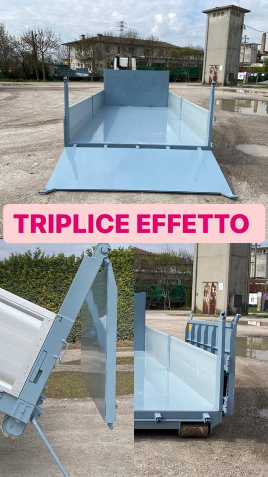 CONTAINER NUOVO A PIANALE CON PIANTONI RIMOVIBILI - מכולת גלגול: תמונה 2 CONTAINER NUOVO A PIANALE CON PIANTONI RIMOVIBILI - מכולת גלגול: תמונה 2
