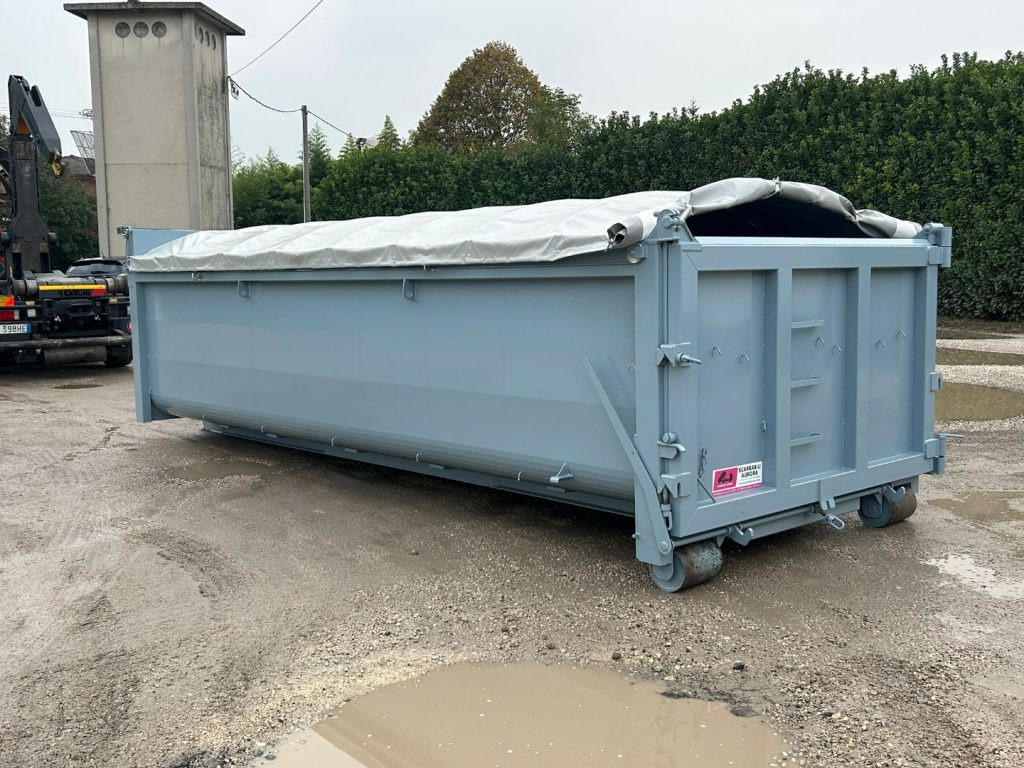CONTAINER SCARRABILE PER INERTI CON COPRI SCOPRI - מכולת גלגול: תמונה 4 CONTAINER SCARRABILE PER INERTI CON COPRI SCOPRI - מכולת גלגול: תמונה 4