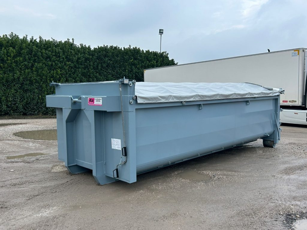 CONTAINER SCARRABILE PER INERTI CON COPRI SCOPRI - מכולת גלגול: תמונה 1 CONTAINER SCARRABILE PER INERTI CON COPRI SCOPRI - מכולת גלגול: תמונה 1