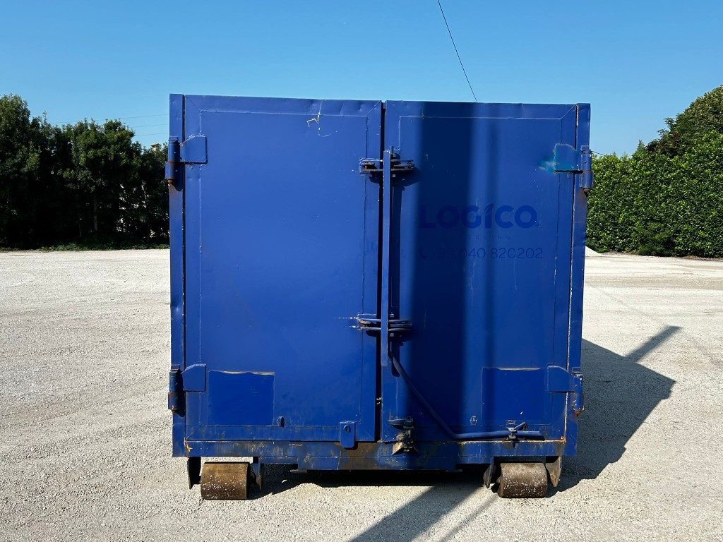 CONTAINER SCARRABILE USATO A CIELO APERTO + GRU - מכולת גלגול: תמונה 4 CONTAINER SCARRABILE USATO A CIELO APERTO + GRU - מכולת גלגול: תמונה 4