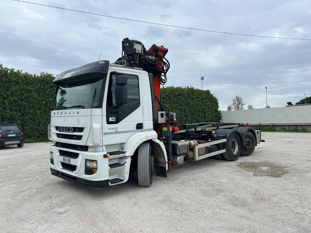 משאית הרמת וו IVECO STRALIS 260E45 SCARRABILE: תמונה 9