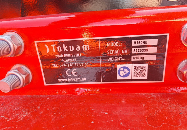 TokvamIlsbo H 160 HD - מכסחת זרוע: תמונה 5 TokvamIlsbo H 160 HD - מכסחת זרוע: תמונה 5