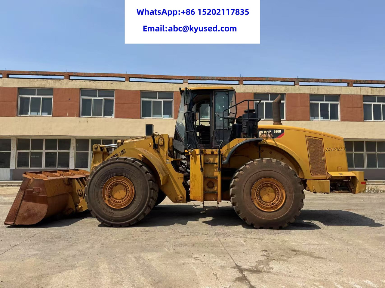מעמיס גלגלים CATERPILLAR 980H 980G 988H 988G 966H 950H 966F WHEEL LOADER: תמונה 7