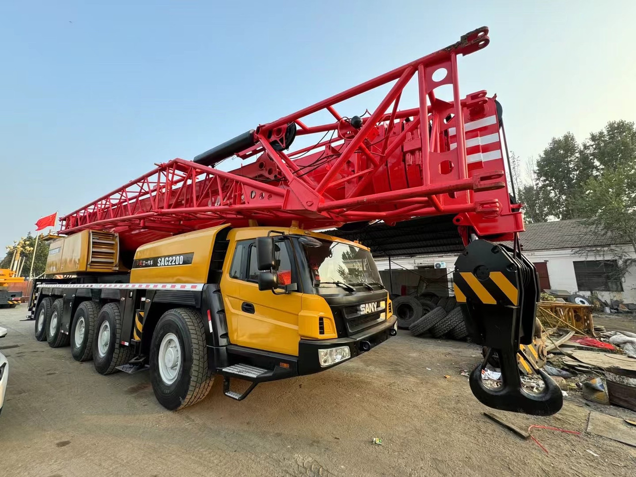 SANY SAC220 200TON 220 ton Truck CRANE all terrain crane - עגורן לכל שטח: תמונה 2 SANY SAC220 200TON 220 ton Truck CRANE all terrain crane - עגורן לכל שטח: תמונה 2