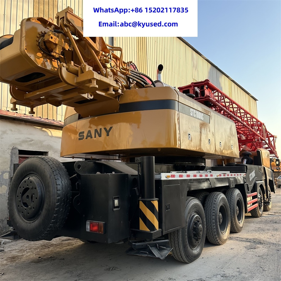 עגורן נייד SANY STC1000 STC1000C STC1000C6 SAC1000 100Ton truck mobile crane: תמונה 6