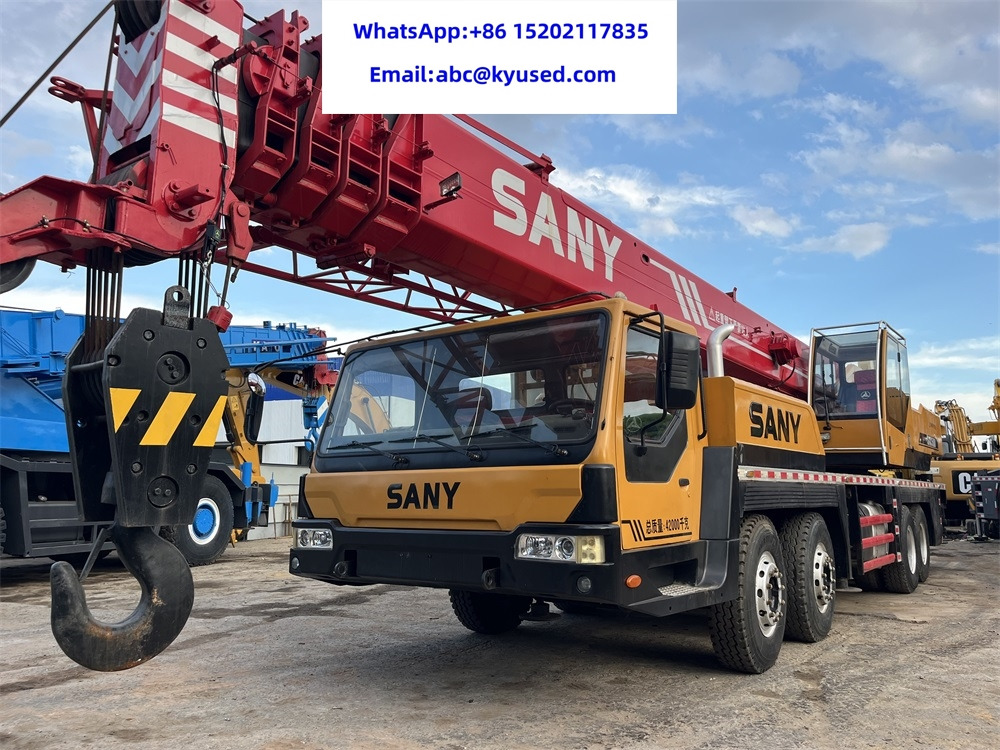 SANY STC500 STC250 STC750 STC800 50TON 25TON 75TON 80TON CRANE - עגורן נייד: תמונה 3 SANY STC500 STC250 STC750 STC800 50TON 25TON 75TON 80TON CRANE - עגורן נייד: תמונה 3