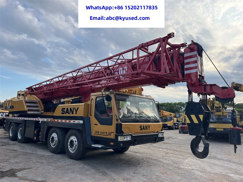 SANY STC500 STC250 STC750 STC800 50TON 25TON 75TON 80TON CRANE - עגורן נייד: תמונה 2 SANY STC500 STC250 STC750 STC800 50TON 25TON 75TON 80TON CRANE - עגורן נייד: תמונה 2