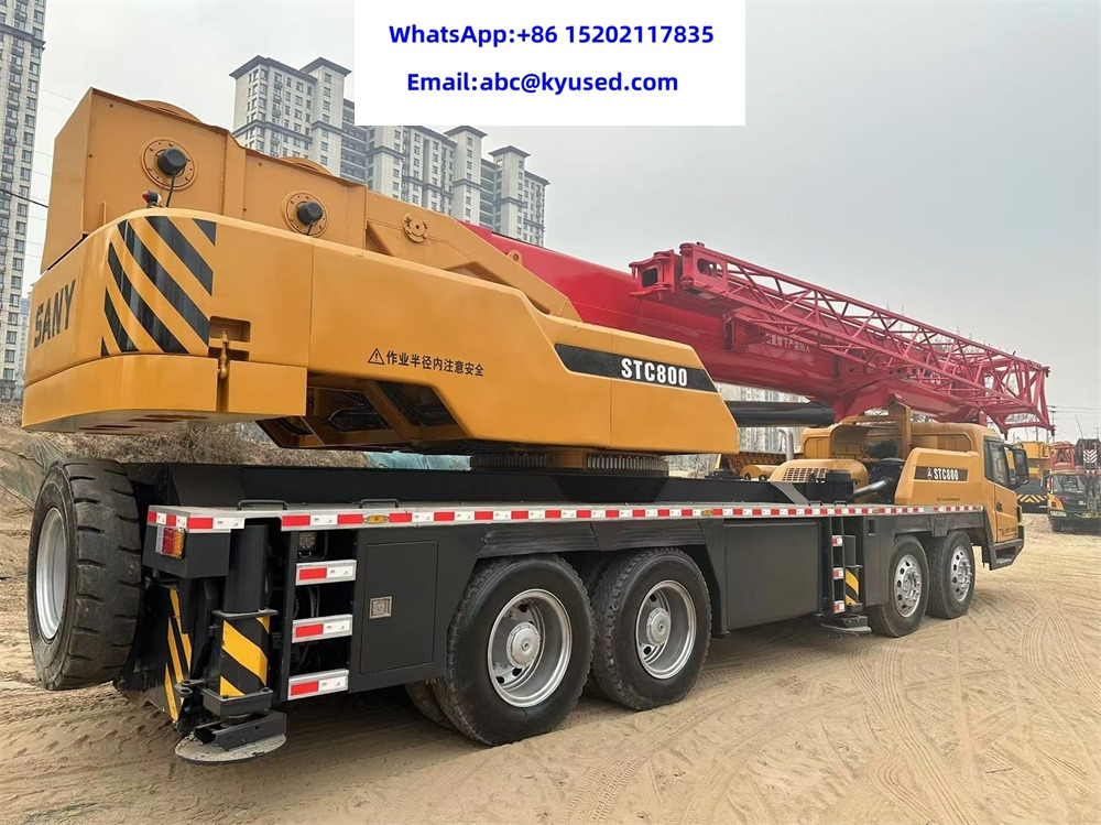 SANY STC750 STC800 STC500 STC250 25ton 50ton 75ton 80ton - עגורן נייד: תמונה 4 SANY STC750 STC800 STC500 STC250 25ton 50ton 75ton 80ton - עגורן נייד: תמונה 4