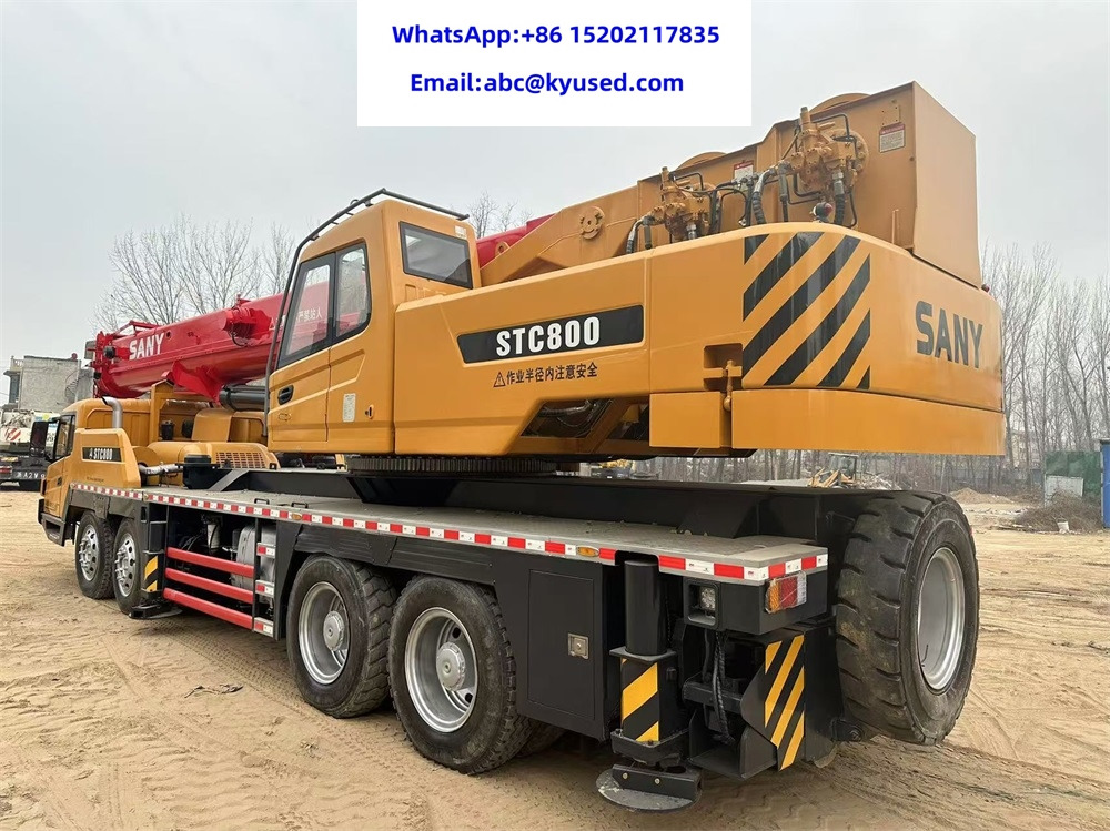 SANY STC750 STC800 STC500 STC250 25ton 50ton 75ton 80ton - עגורן נייד: תמונה 3 SANY STC750 STC800 STC500 STC250 25ton 50ton 75ton 80ton - עגורן נייד: תמונה 3