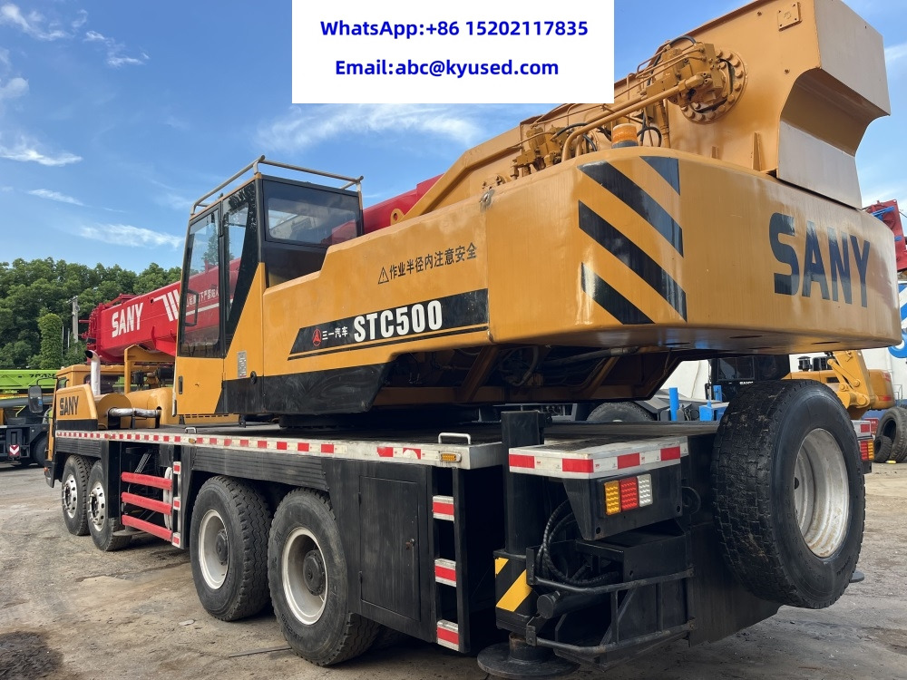 SANY STC750 STC800 STC500 STC250 STC1000 25Ton 50ton 75ton 80t 100t - עגורן נייד: תמונה 5 SANY STC750 STC800 STC500 STC250 STC1000 25Ton 50ton 75ton 80t 100t - עגורן נייד: תמונה 5