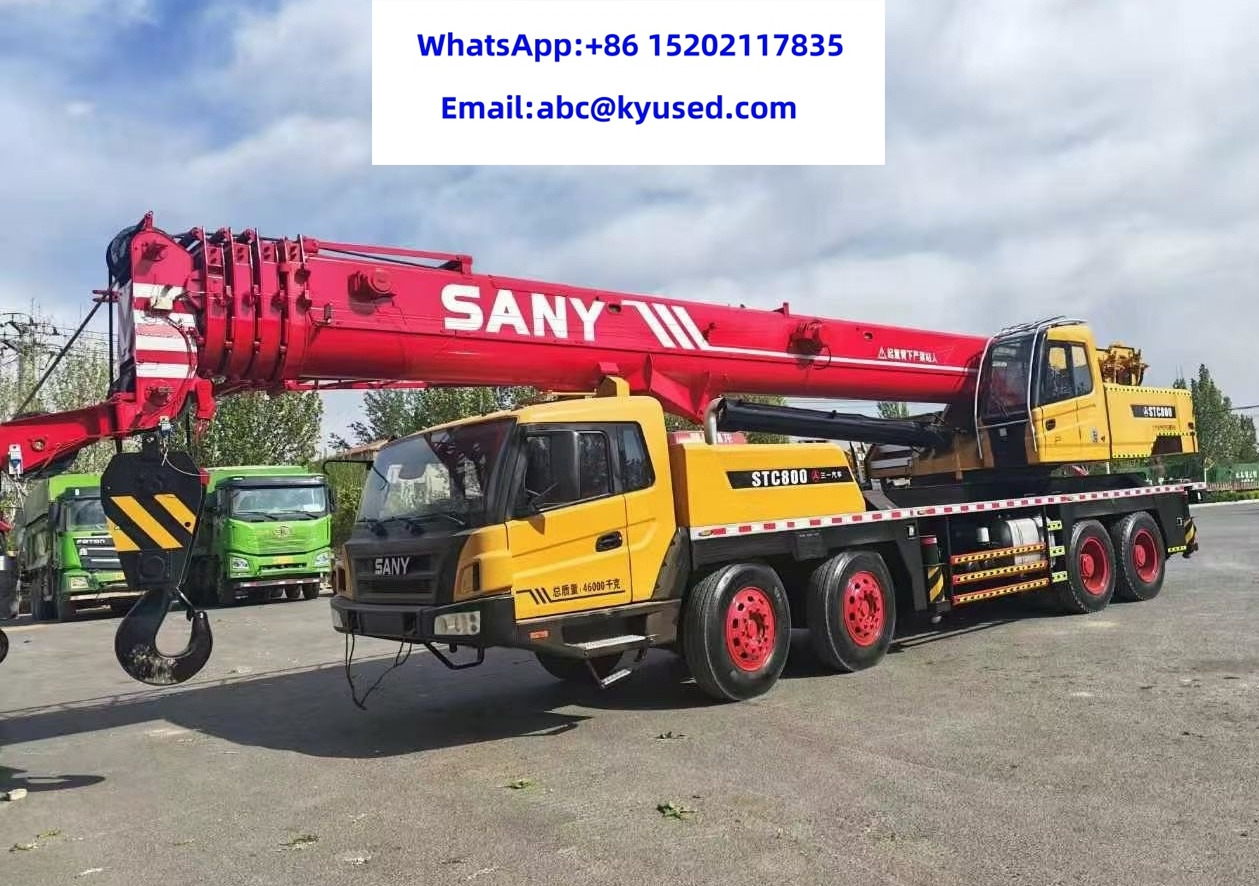 SANY STC800 STC750 STC1000 STC500 STC250 STC130 STC1600 STC1800 - עגורן נייד: תמונה 1 SANY STC800 STC750 STC1000 STC500 STC250 STC130 STC1600 STC1800 - עגורן נייד: תמונה 1