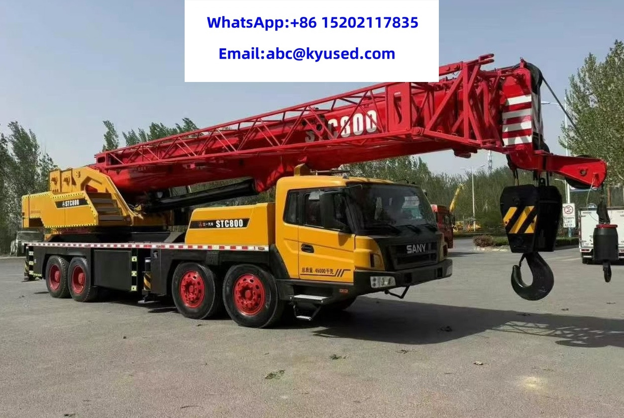 SANY STC800 STC750 STC1000 STC500 STC250 STC130 STC1600 STC1800 - עגורן נייד: תמונה 5 SANY STC800 STC750 STC1000 STC500 STC250 STC130 STC1600 STC1800 - עגורן נייד: תמונה 5