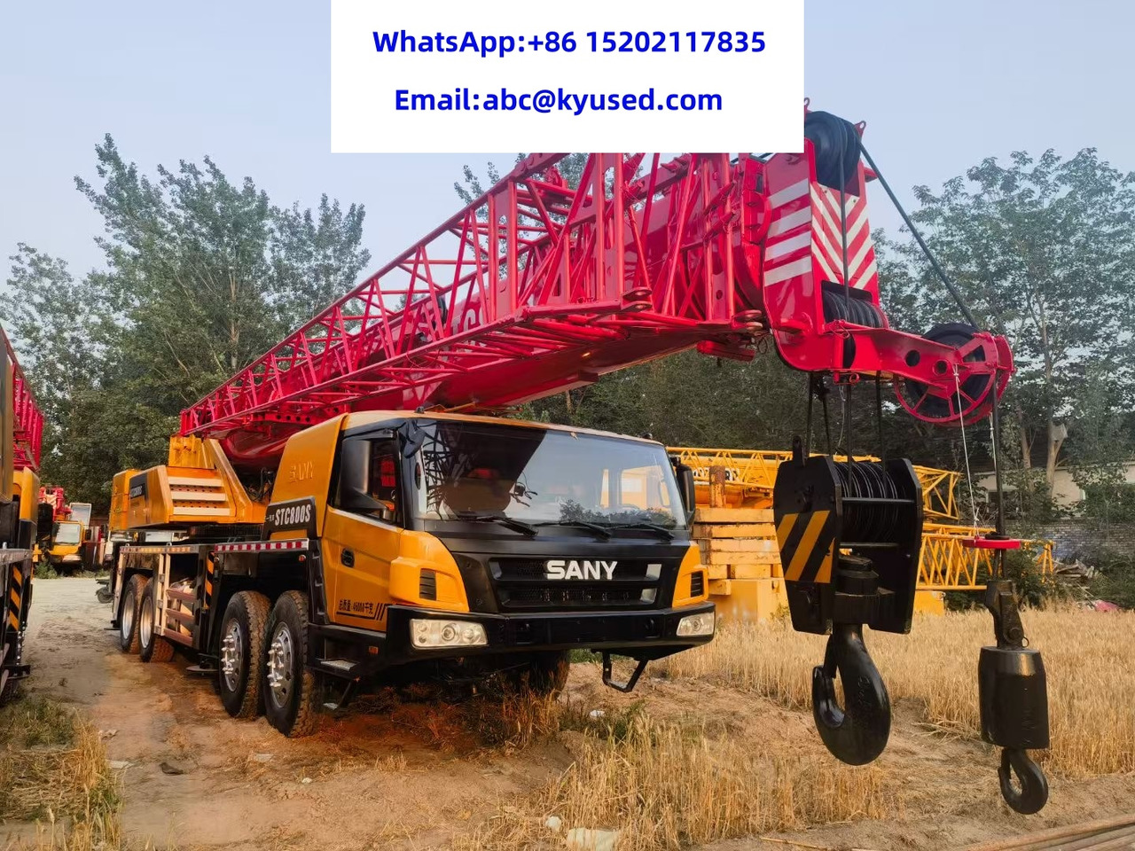 SANY STC800 STC750S STC500S STC1000 STC1600 STC1800 80 TON TRUCK CRANE - עגורן נייד: תמונה 2 SANY STC800 STC750S STC500S STC1000 STC1600 STC1800 80 TON TRUCK CRANE - עגורן נייד: תמונה 2