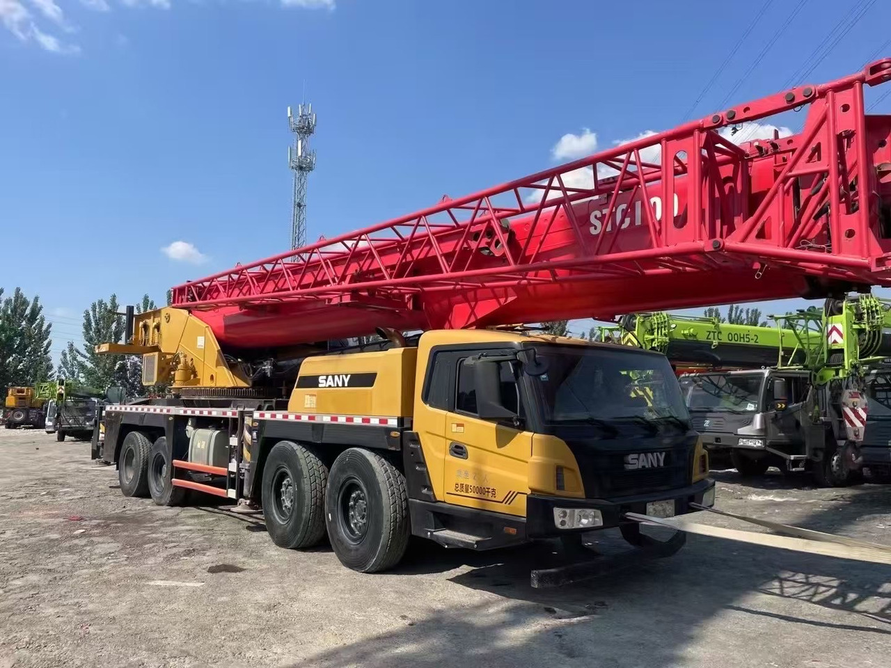SANY STC800T5 80 ton STC800T6 STC800 STC750 truck crane - עגורן נייד: תמונה 3 SANY STC800T5 80 ton STC800T6 STC800 STC750 truck crane - עגורן נייד: תמונה 3