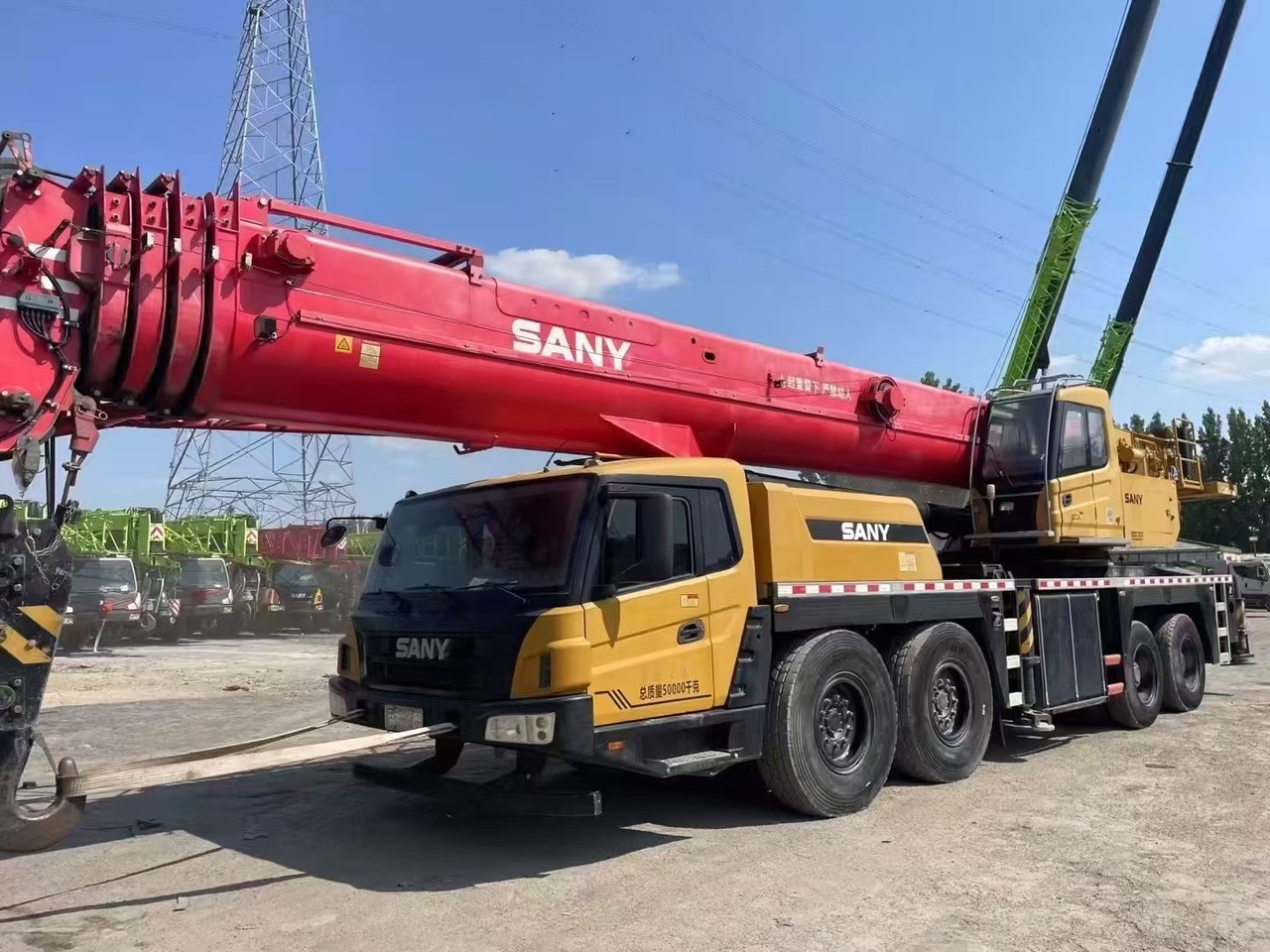 SANY STC800T5 80 ton STC800T6 STC800 STC750 truck crane - עגורן נייד: תמונה 1 SANY STC800T5 80 ton STC800T6 STC800 STC750 truck crane - עגורן נייד: תמונה 1