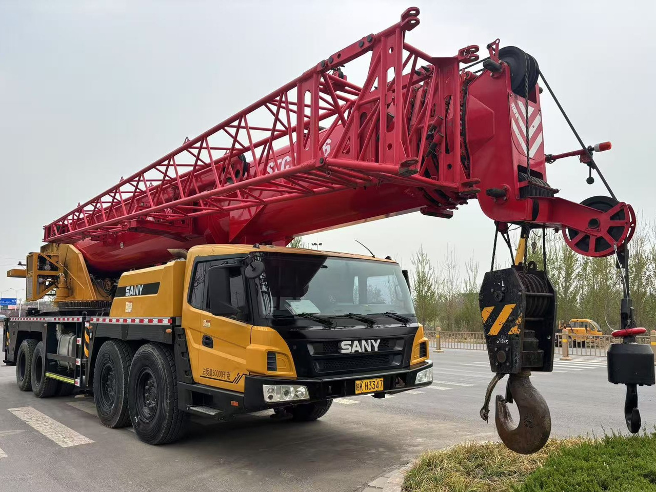 SANY STC800T6 STC80T6 STC800T5 STC80T5 STC500 50ton 80ton truck crane - עגורן נייד: תמונה 2 SANY STC800T6 STC80T6 STC800T5 STC80T5 STC500 50ton 80ton truck crane - עגורן נייד: תמונה 2