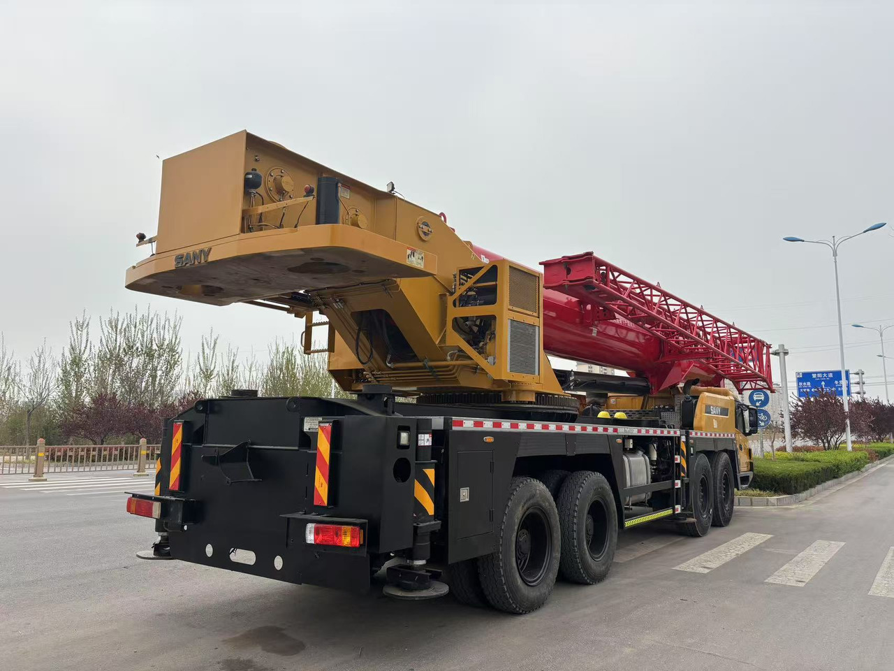 SANY STC800T6 STC80T6 STC800T5 STC80T5 STC500 50ton 80ton truck crane - עגורן נייד: תמונה 3 SANY STC800T6 STC80T6 STC800T5 STC80T5 STC500 50ton 80ton truck crane - עגורן נייד: תמונה 3