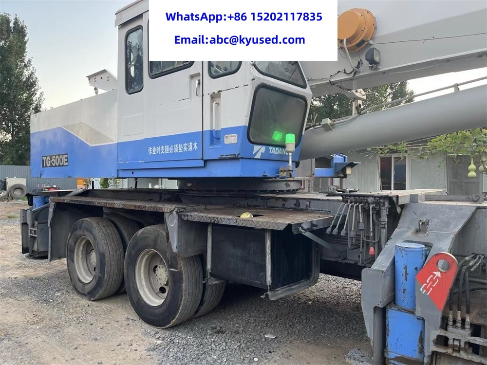 TADANO TG500E TG700E TG1000 TG250E TL250E TL300E 25TON 35TON 50TON 70TON 100TON - עגורן נייד: תמונה 4 TADANO TG500E TG700E TG1000 TG250E TL250E TL300E 25TON 35TON 50TON 70TON 100TON - עגורן נייד: תמונה 4
