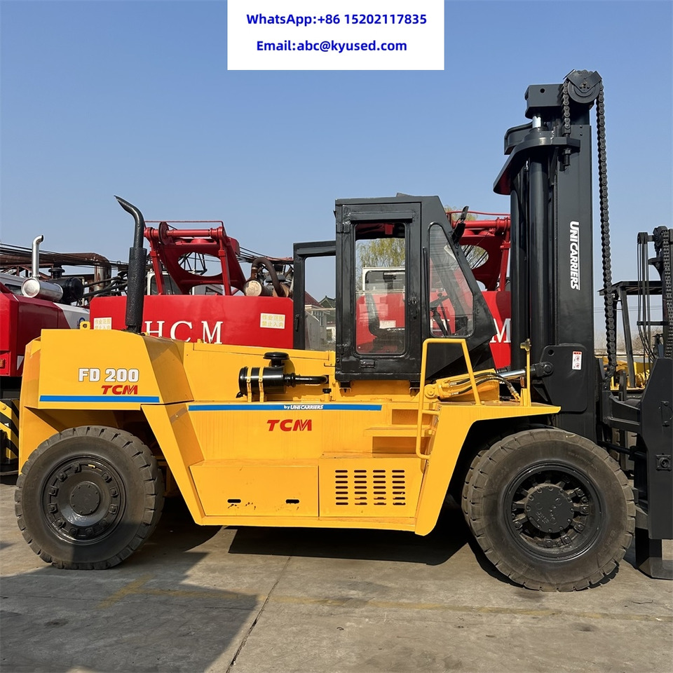 TCM FD200 20T 15T 16T - מלגזת סולר: תמונה 2 TCM FD200 20T 15T 16T - מלגזת סולר: תמונה 2