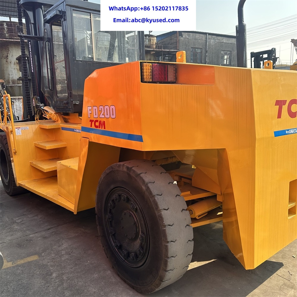 מלגזת סולר TCM FD200 20T 15T 16T: תמונה 7