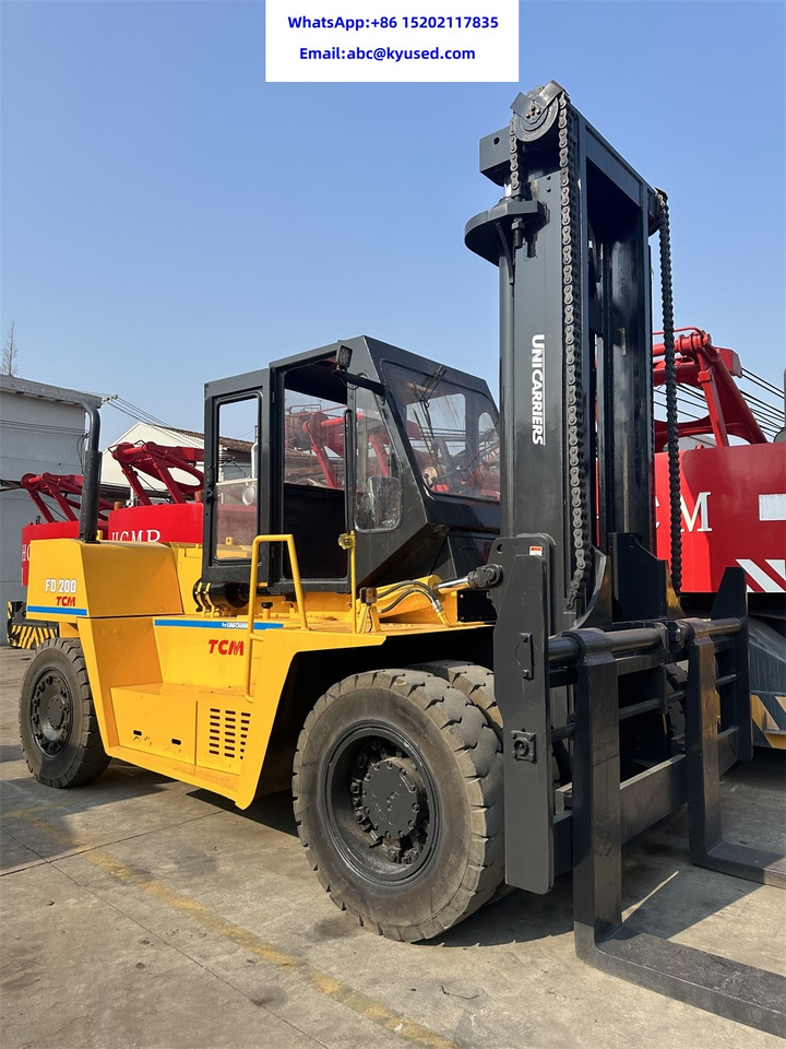 TCM FD200 - מלגזת סולר: תמונה 4 TCM FD200 - מלגזת סולר: תמונה 4