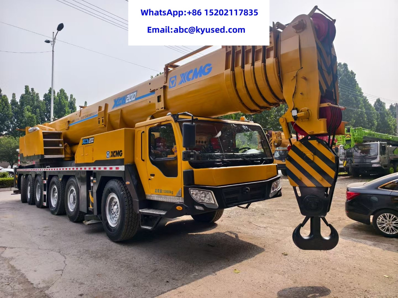 XCMG QAY200 XCT200 XCA200 200Ton 220t 240t 250ton 260t crane - עגורן נייד: תמונה 2 XCMG QAY200 XCT200 XCA200 200Ton 220t 240t 250ton 260t crane - עגורן נייד: תמונה 2
