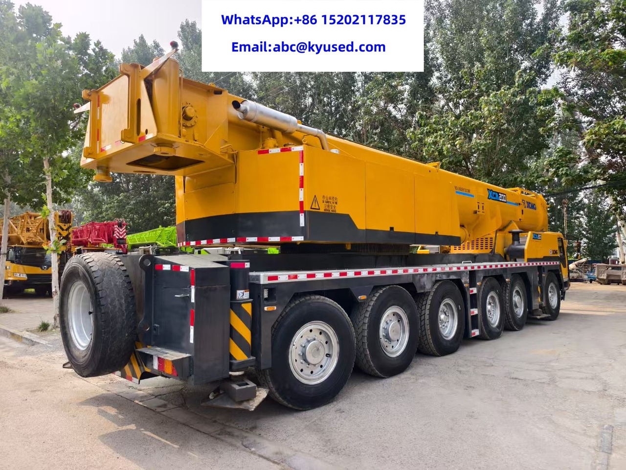 XCMG QAY200 XCT200 XCA200 200Ton 220t 240t 250ton 260t crane - עגורן נייד: תמונה 4 XCMG QAY200 XCT200 XCA200 200Ton 220t 240t 250ton 260t crane - עגורן נייד: תמונה 4