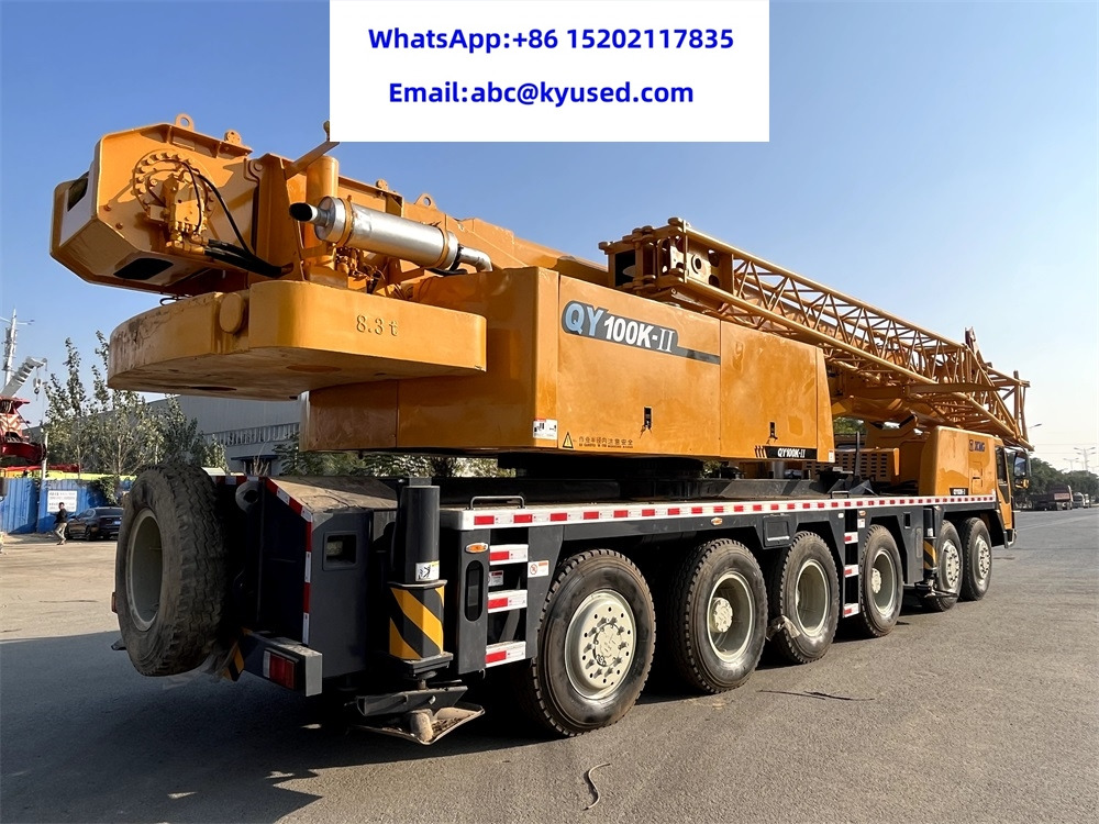 XCMG QY100K QY100K5C QY110K QY130K 100Ton crane - עגורן נייד: תמונה 4 XCMG QY100K QY100K5C QY110K QY130K 100Ton crane - עגורן נייד: תמונה 4