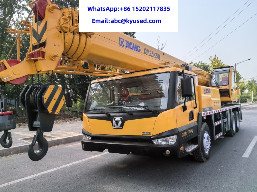 XCMG QY25K5D - עגורן נייד: תמונה 1 XCMG QY25K5D - עגורן נייד: תמונה 1