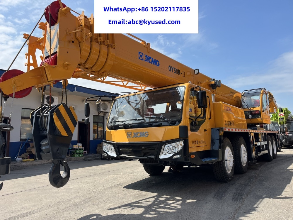 XCMG QY50K QY50K-2 QY50K-II QY50KC QY50KA QY70K QY70K-1 QY100K QY130K QY160K QY25K5 25TON 50TON 70TON 100TON 130T 160TON - עגורן נייד: תמונה 1 XCMG QY50K QY50K-2 QY50K-II QY50KC QY50KA QY70K QY70K-1 QY100K QY130K QY160K QY25K5 25TON 50TON 70TON 100TON 130T 160TON - עגורן נייד: תמונה 1