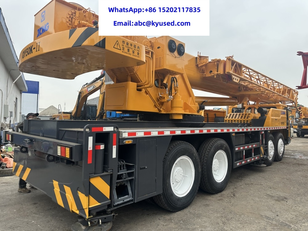XCMG QY50K QY50K-2 QY70K QY25K5 QY30K QY35K QY40K 25TON 30TON 35TON 40TON 50TON 60TON 70TON QY100K - עגורן נייד: תמונה 4 XCMG QY50K QY50K-2 QY70K QY25K5 QY30K QY35K QY40K 25TON 30TON 35TON 40TON 50TON 60TON 70TON QY100K - עגורן נייד: תמונה 4