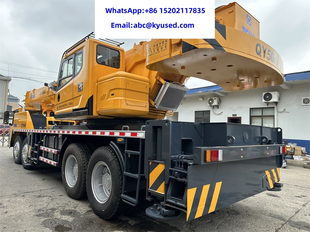 XCMG QY50KA QY50KC XCT50 QY50K XCT50 QY70KC 50ton 70ton 80ton 100ton - עגורן נייד: תמונה 4 XCMG QY50KA QY50KC XCT50 QY50K XCT50 QY70KC 50ton 70ton 80ton 100ton - עגורן נייד: תמונה 4