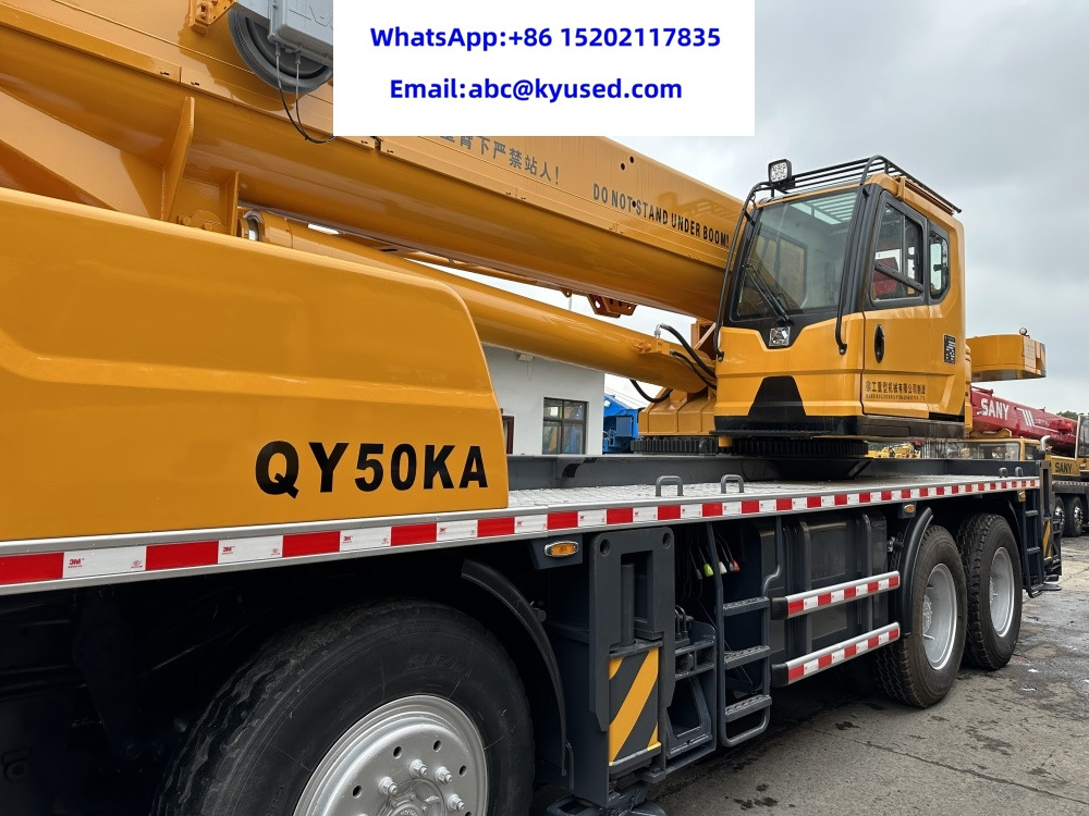 XCMG QY50KA QY50KC XCT50 QY50K XCT50 QY70KC 50ton 70ton 80ton 100ton - עגורן נייד: תמונה 3 XCMG QY50KA QY50KC XCT50 QY50K XCT50 QY70KC 50ton 70ton 80ton 100ton - עגורן נייד: תמונה 3