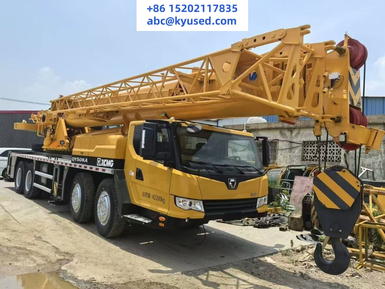 XCMG QY50KA XCT50 XCT30 XCT35 QY50KC QY50K 50T 50ton 50 35 60 for sale mobile crane - עגורן נייד: תמונה 2 XCMG QY50KA XCT50 XCT30 XCT35 QY50KC QY50K 50T 50ton 50 35 60 for sale mobile crane - עגורן נייד: תמונה 2