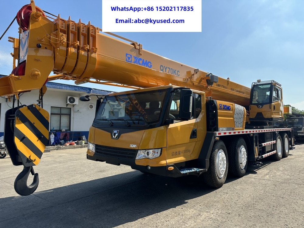 XCMG QY70KC QY50KC QY70KA XCT70 QY100K 25TON 50TON 70TON 80TON 100T - עגורן נייד: תמונה 1 XCMG QY70KC QY50KC QY70KA XCT70 QY100K 25TON 50TON 70TON 80TON 100T - עגורן נייד: תמונה 1