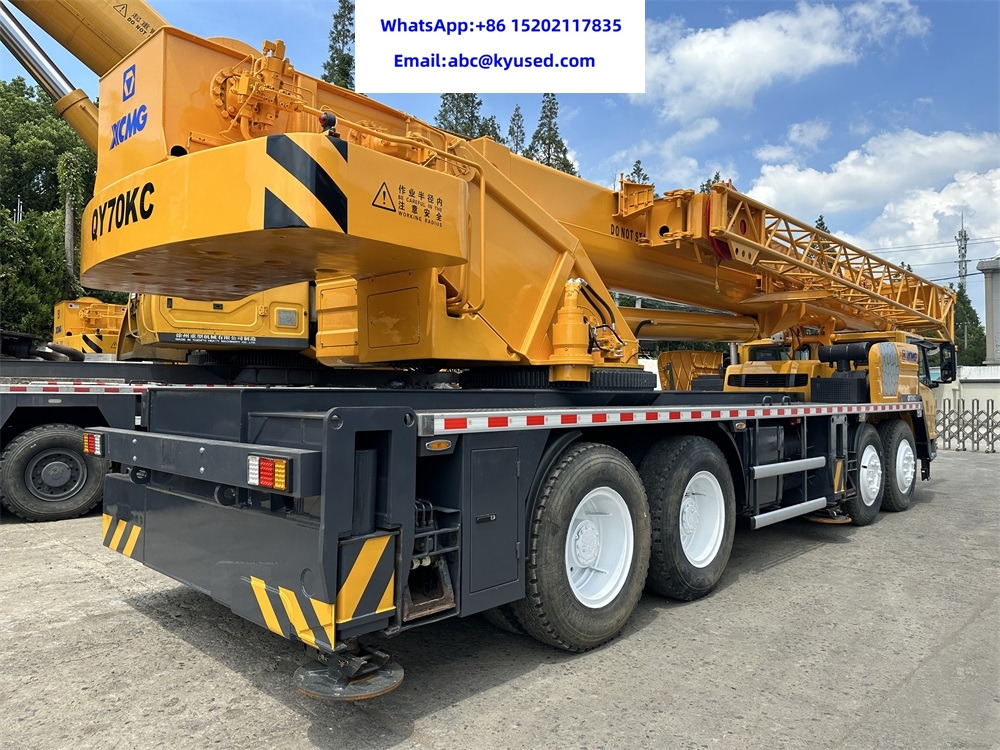 XCMG QY70KC QY70KA XCT70 QY70K QY70K-1 70ton truck mobile crane - עגורן נייד: תמונה 5 XCMG QY70KC QY70KA XCT70 QY70K QY70K-1 70ton truck mobile crane - עגורן נייד: תמונה 5