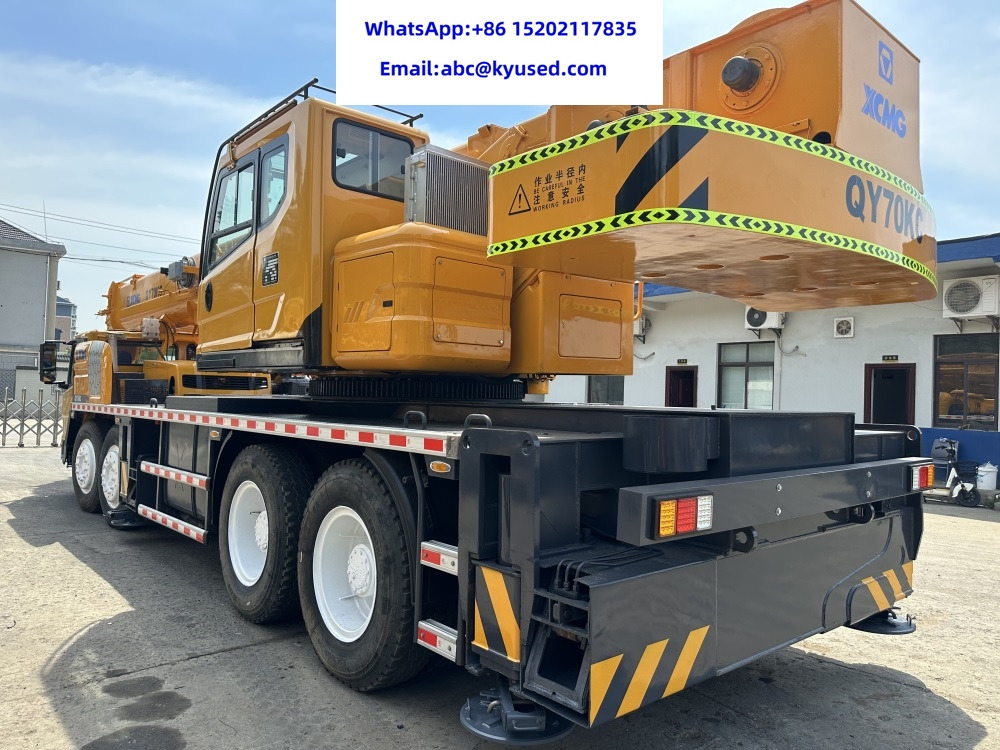 עגורן נייד XCMG QY70KC XCT70 QY70K-1 QY70K QY75K QY70KA XCT75 70ton 75ton truck crane: תמונה 6