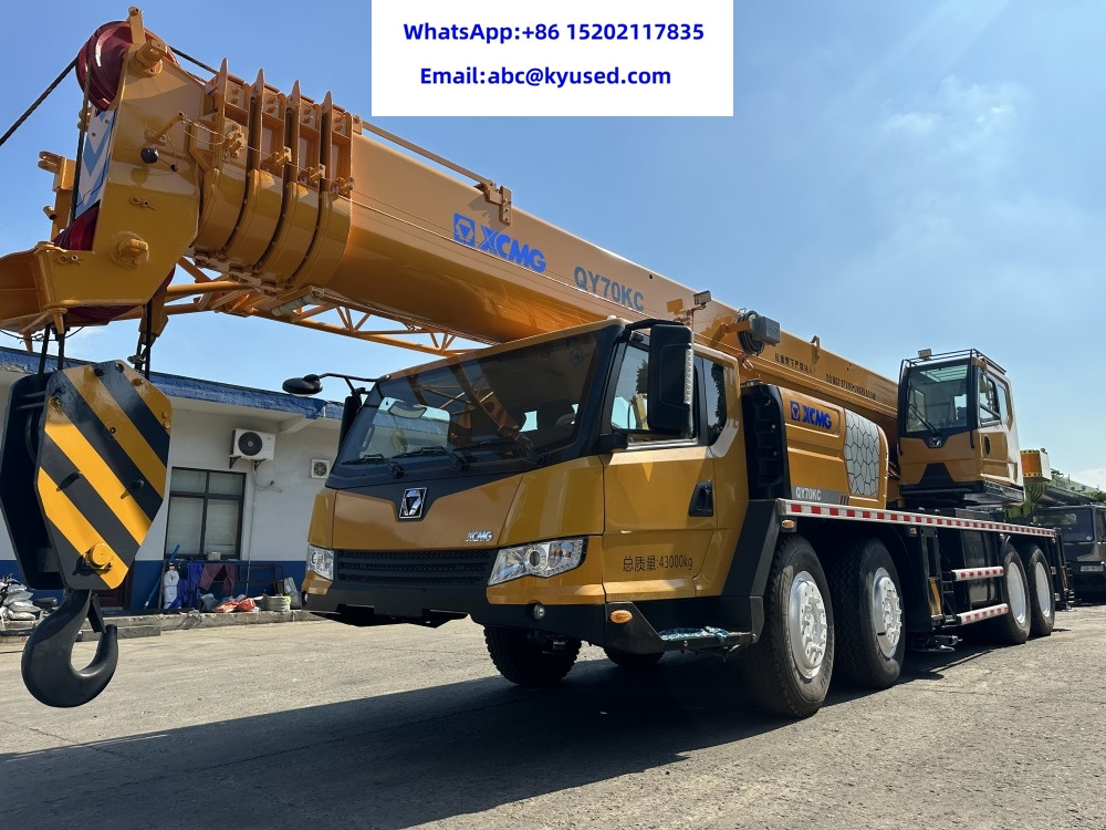 XCMG QY70KC XCT70 QY75K QY50KC XCT50 XCT55 55T 60T 70TON TRUCK CRANE - עגורן נייד: תמונה 1 XCMG QY70KC XCT70 QY75K QY50KC XCT50 XCT55 55T 60T 70TON TRUCK CRANE - עגורן נייד: תמונה 1