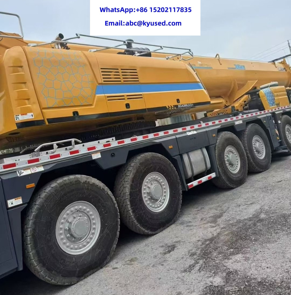 XCMG XCA200 XCA220 XCA300 XCA350 200TON 220T 300T 350T All terrain crane - עגורן לכל שטח: תמונה 4 XCMG XCA200 XCA220 XCA300 XCA350 200TON 220T 300T 350T All terrain crane - עגורן לכל שטח: תמונה 4