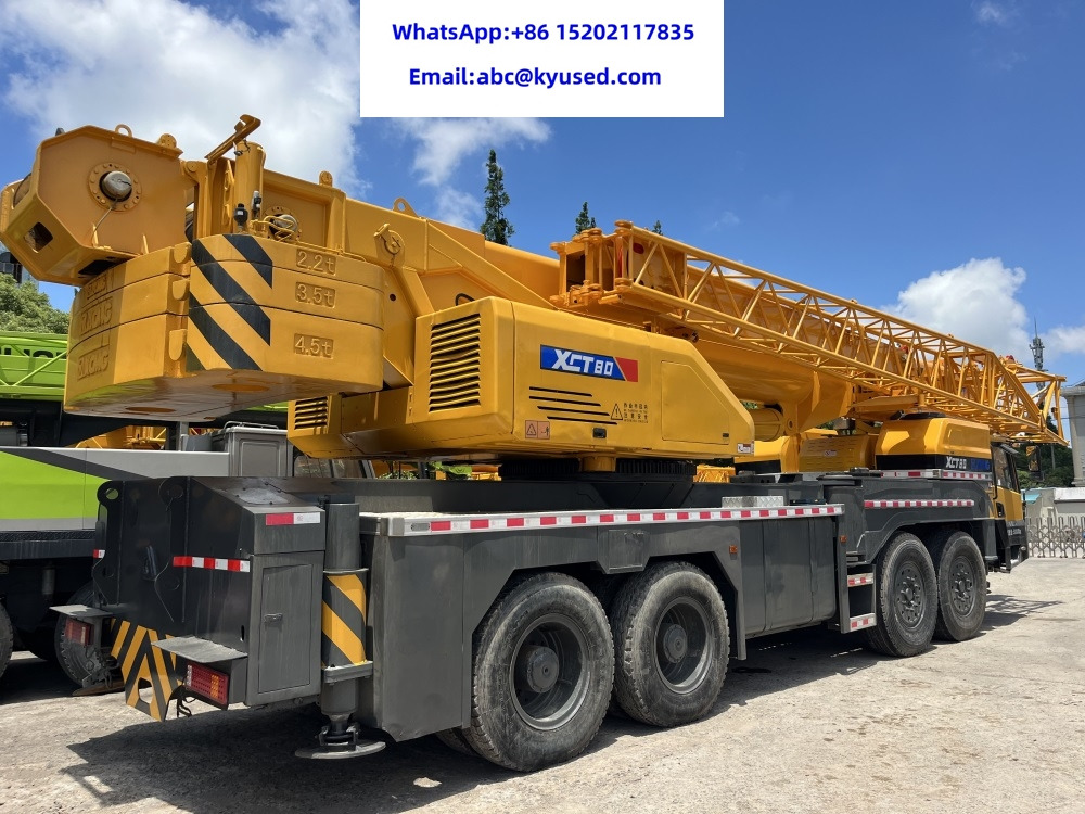 XCMG XCT80 XCT80L5 QY80K XCT85 XCT90 80TONS 85TON 90TON CRANE - עגורן נייד: תמונה 4 XCMG XCT80 XCT80L5 QY80K XCT85 XCT90 80TONS 85TON 90TON CRANE - עגורן נייד: תמונה 4