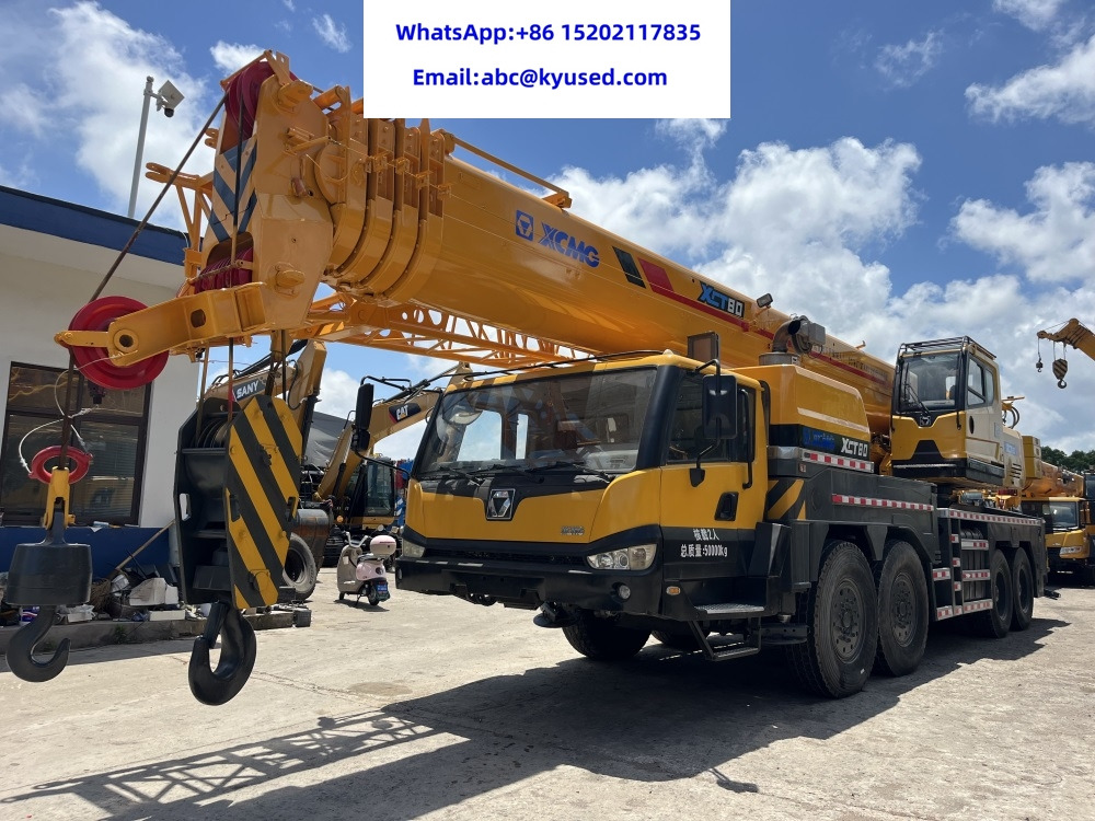 XCMG XCT80 XCT80L5 QY80K XCT85 XCT90 80TONS 85TON 90TON CRANE - עגורן נייד: תמונה 2 XCMG XCT80 XCT80L5 QY80K XCT85 XCT90 80TONS 85TON 90TON CRANE - עגורן נייד: תמונה 2