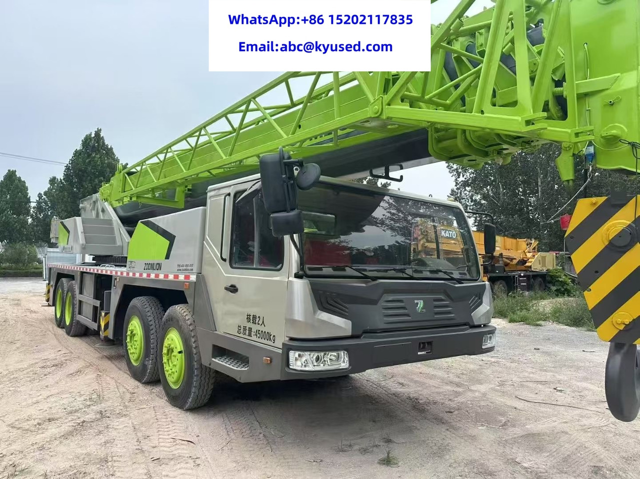 ZOOMLION QY70V ZTC700V QY80V ZTC800V 70TON 80TON CRANE - עגורן נייד: תמונה 4 ZOOMLION QY70V ZTC700V QY80V ZTC800V 70TON 80TON CRANE - עגורן נייד: תמונה 4