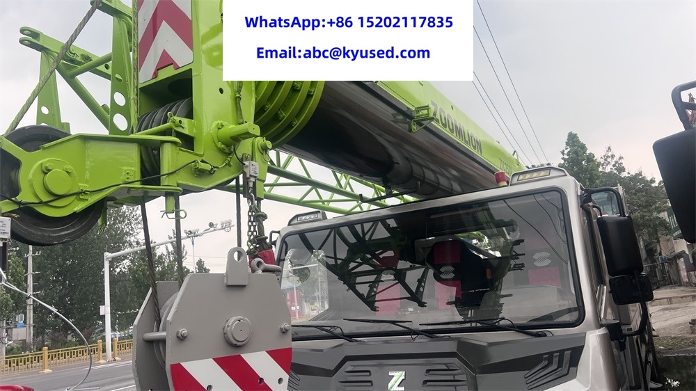 ZOOMLION ZTC251V QY25V 25TON 30TON 35TON 40TON 50TON 55TON 70TON 80TON 100T - עגורן נייד: תמונה 2 ZOOMLION ZTC251V QY25V 25TON 30TON 35TON 40TON 50TON 55TON 70TON 80TON 100T - עגורן נייד: תמונה 2