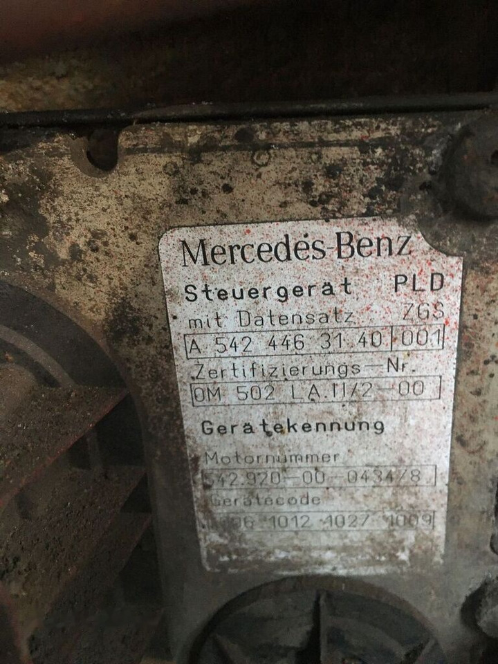 Mercedes-Benz OM502LA A542 Mercedes-Benz Actros truck - מנוע עבור משאית: תמונה 5 Mercedes-Benz OM502LA A542 Mercedes-Benz Actros truck - מנוע עבור משאית: תמונה 5