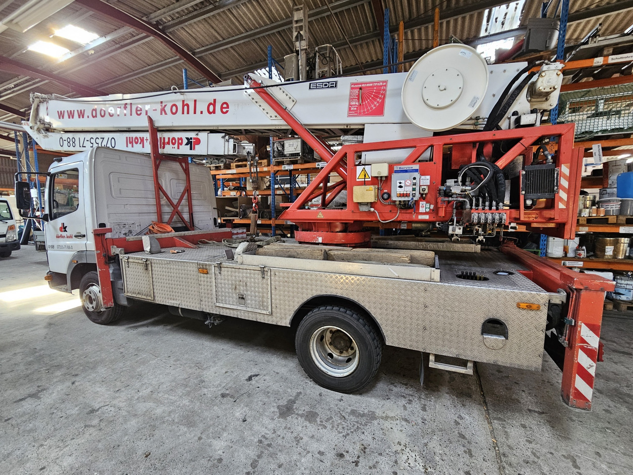 MERCEDES-BENZ Klaas K28-34 Autokran - משאית מנוף: תמונה 1 MERCEDES-BENZ Klaas K28-34 Autokran - משאית מנוף: תמונה 1
